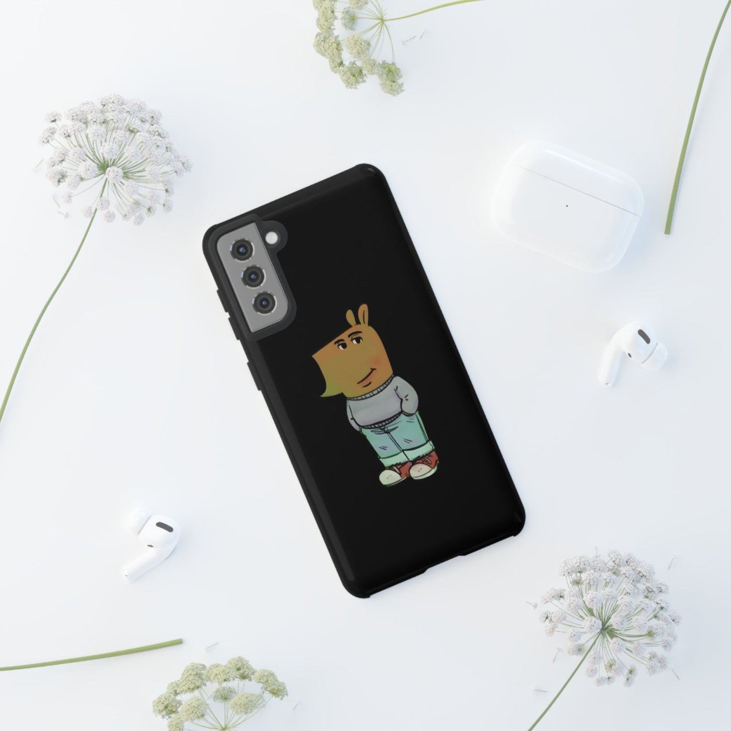 Just a chill guy tough phone case