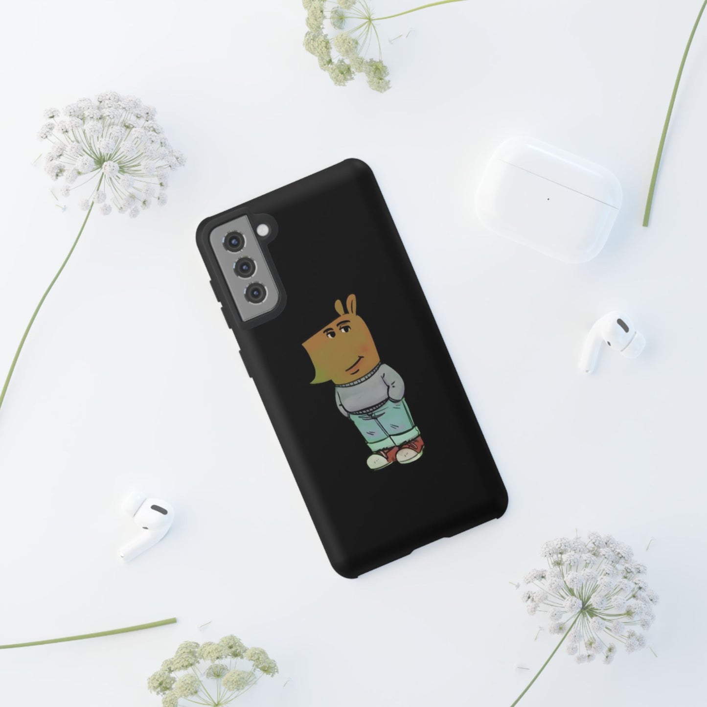 Just a chill guy tough phone case