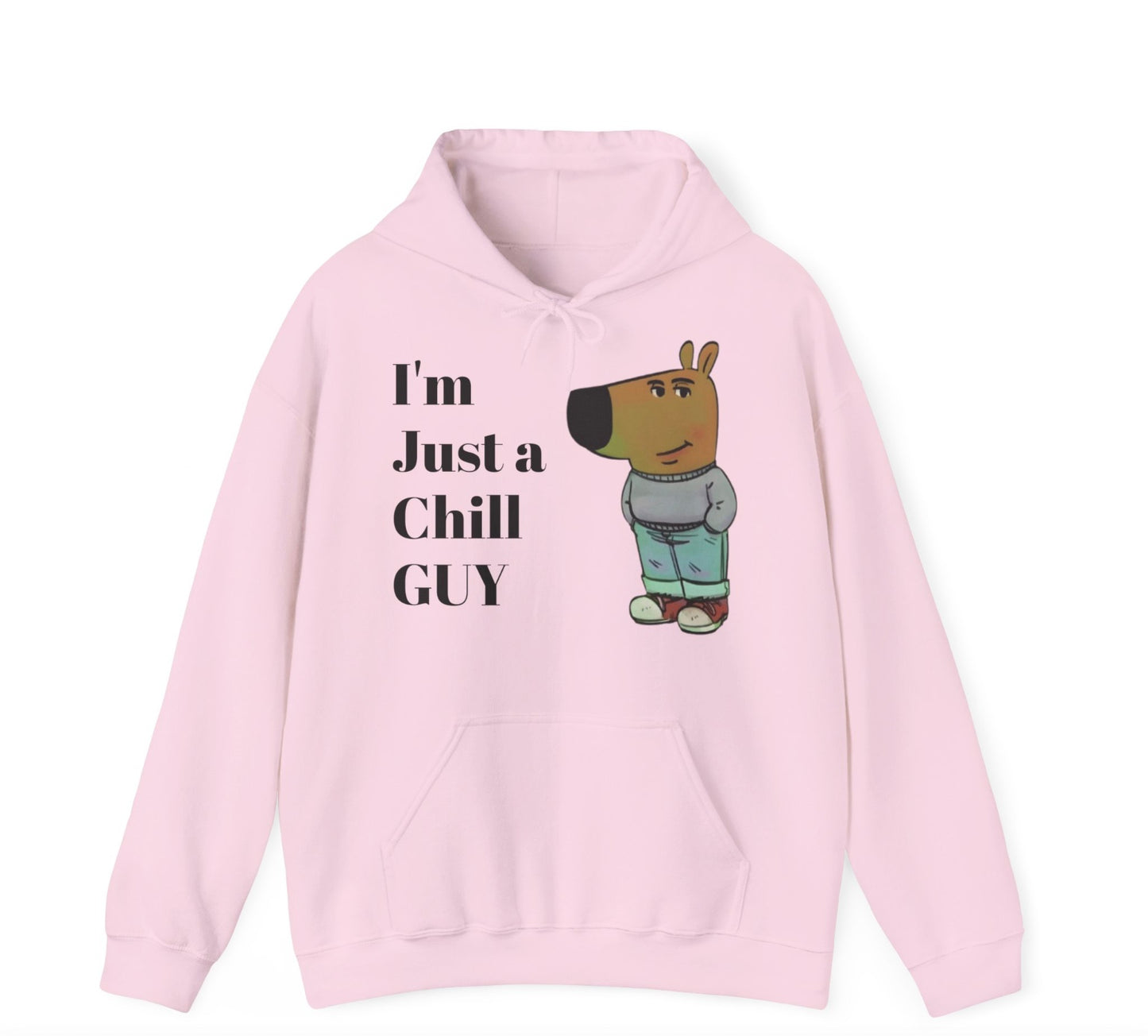 Just a chill guy hoodie