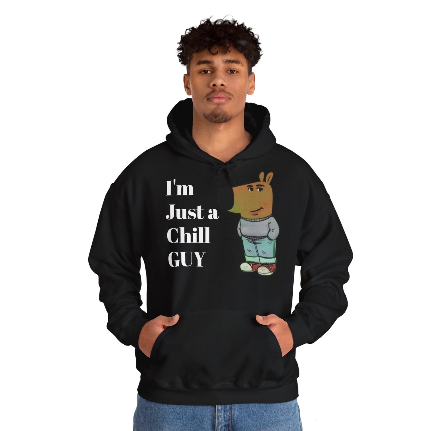 Just a chill guy hoodie