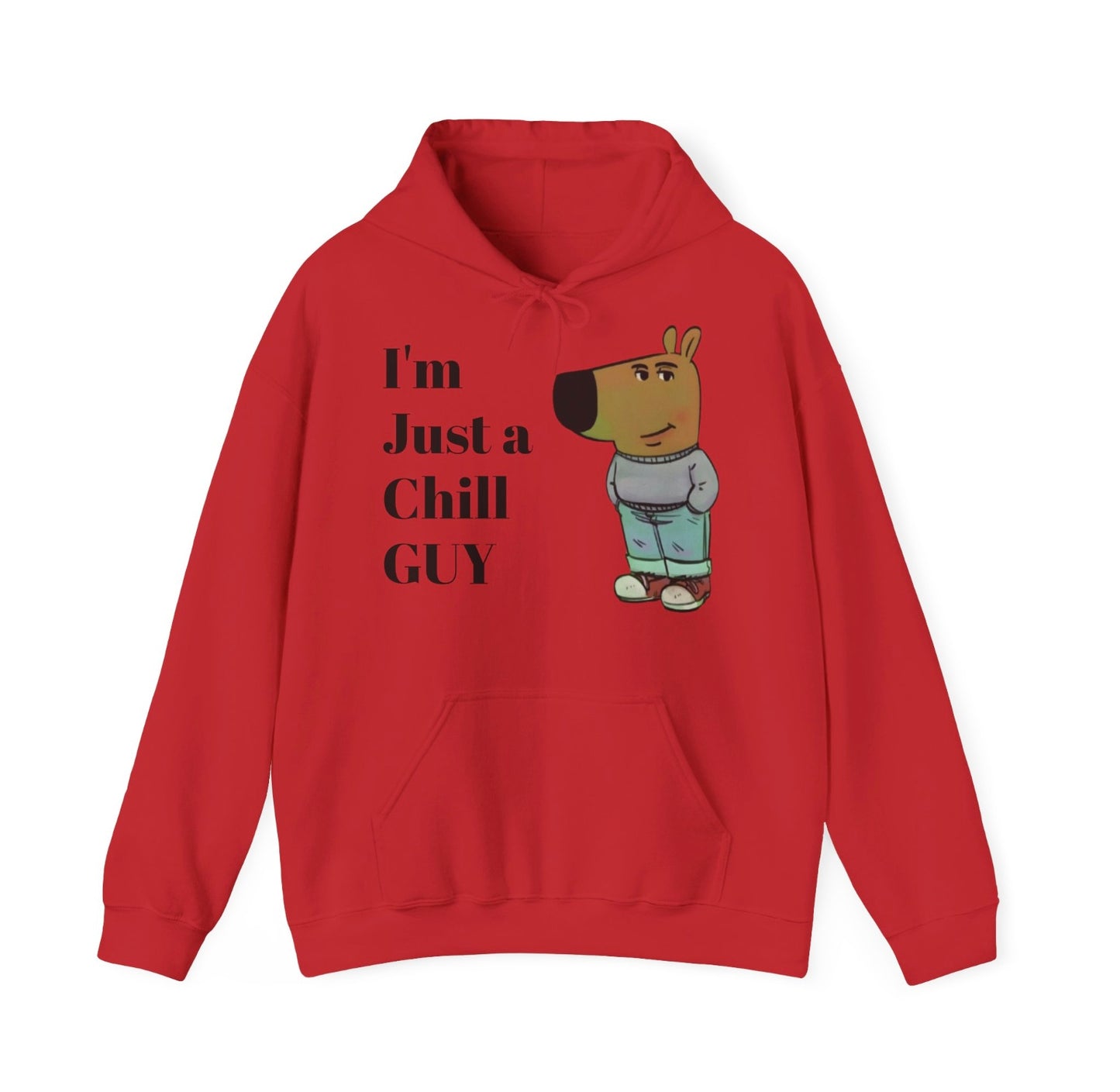 Just a chill guy hoodie