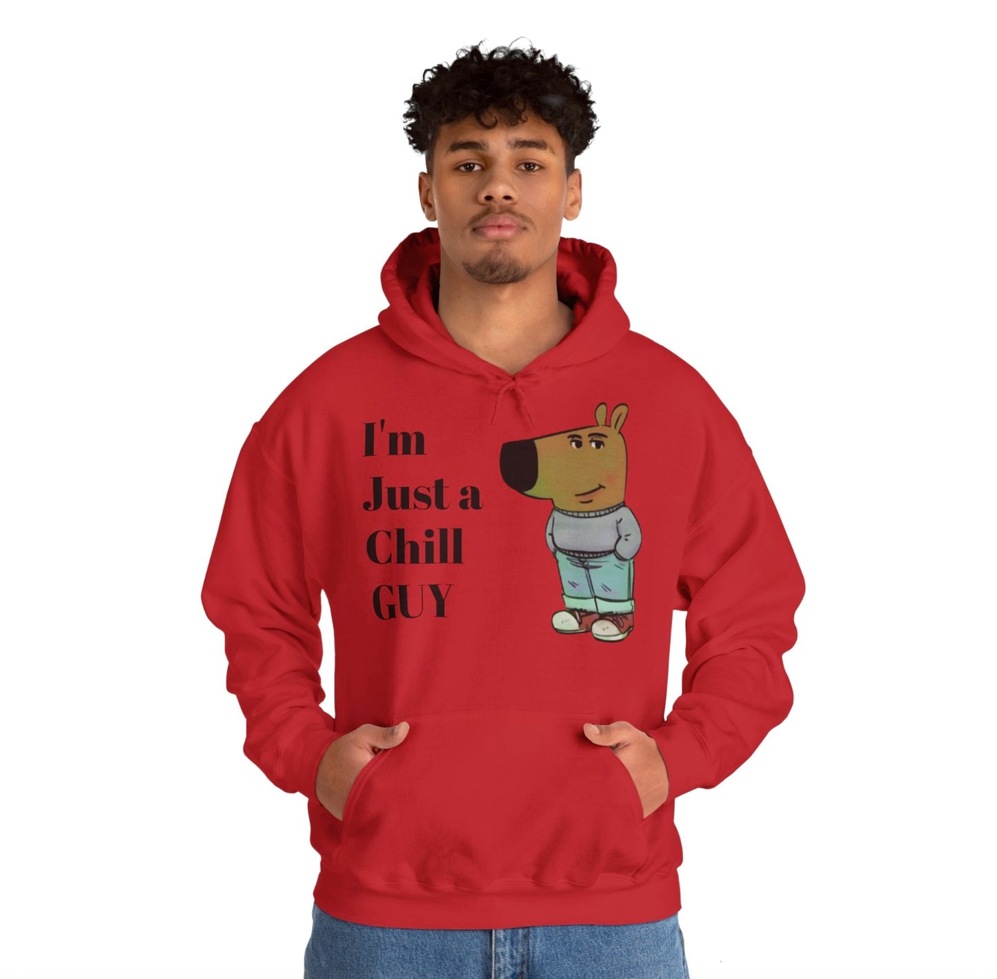 Just a chill guy hoodie