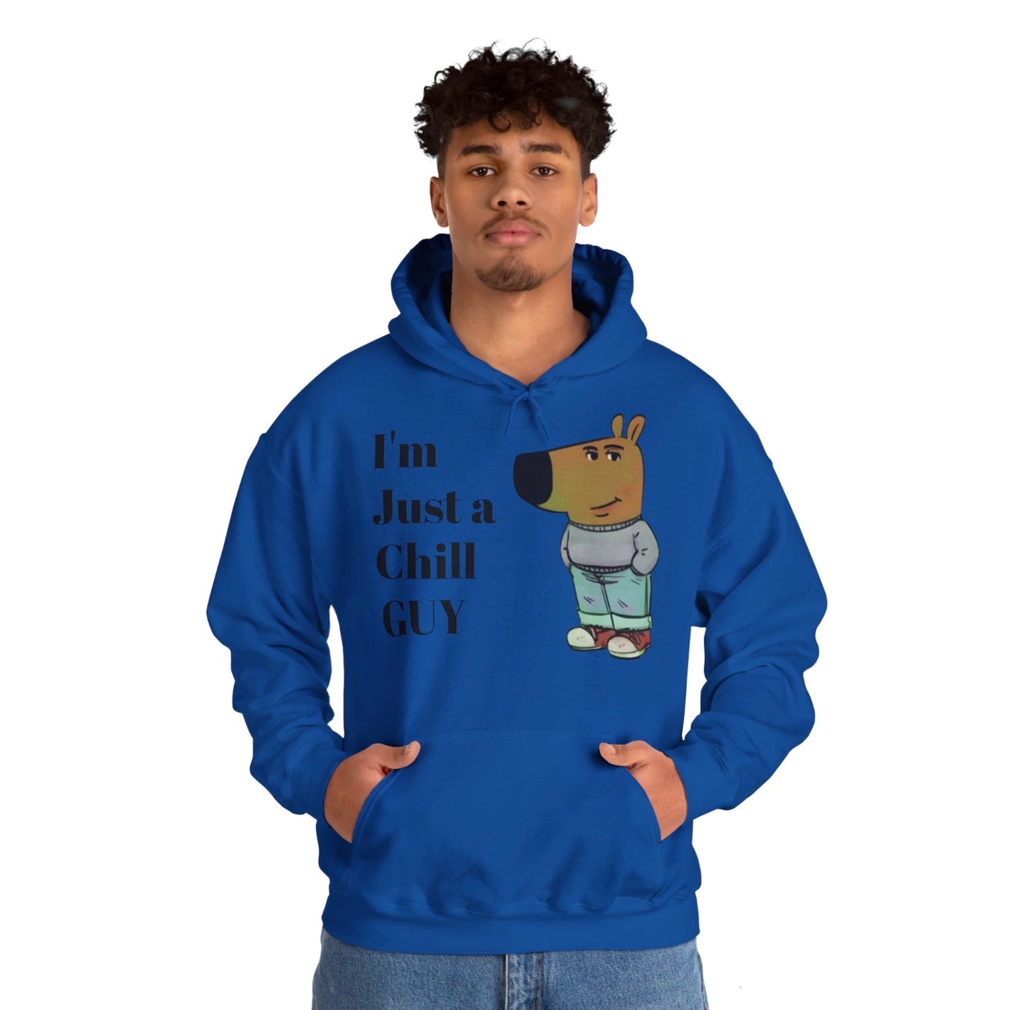 Just a chill guy hoodie