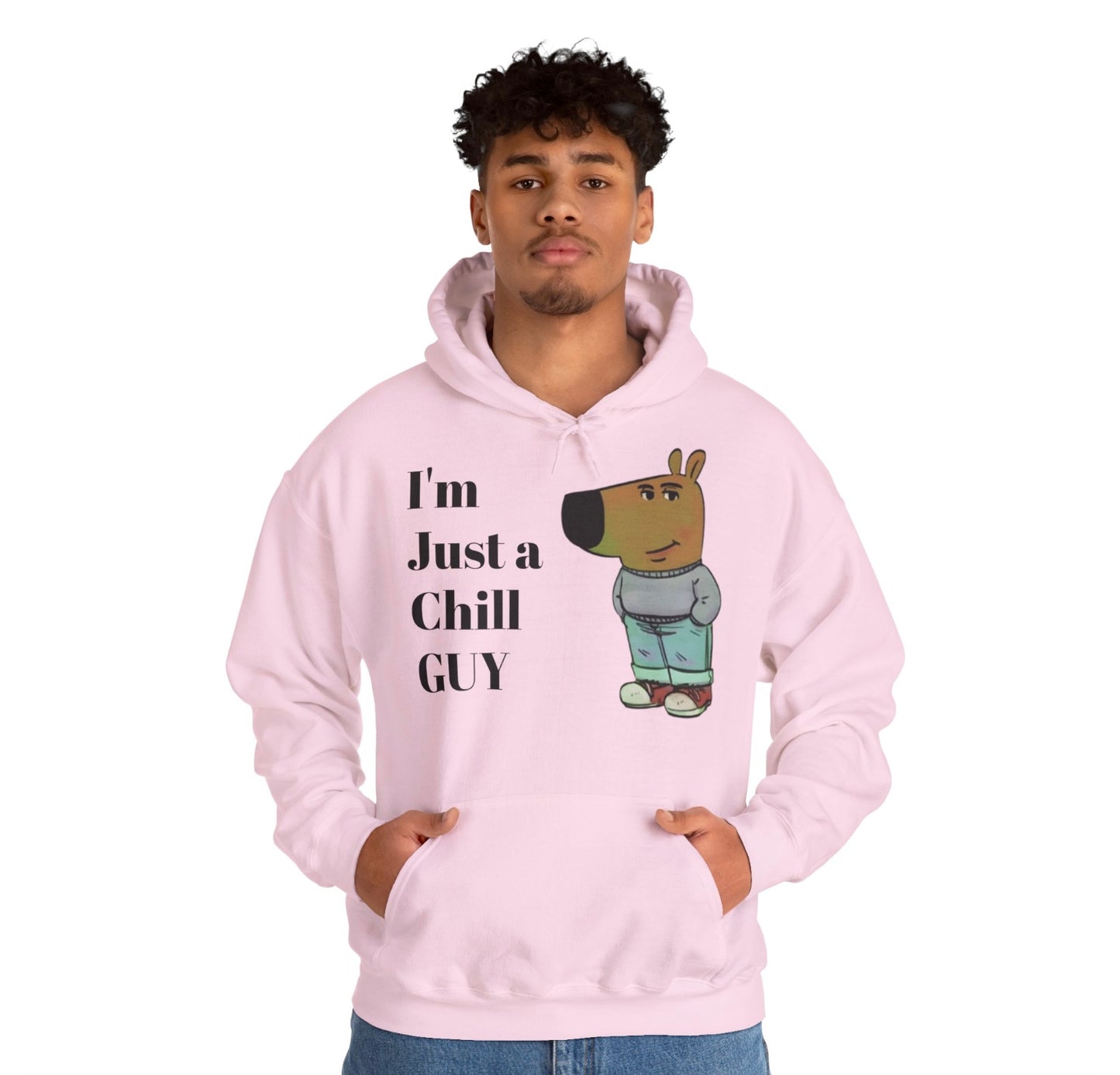 Just a chill guy hoodie