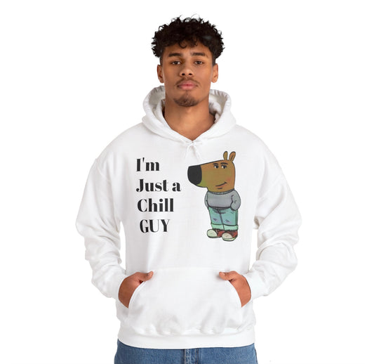 Just a chill guy hoodie